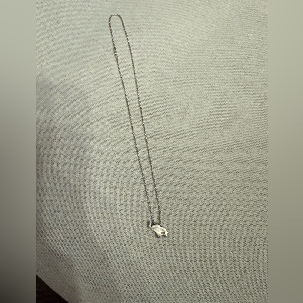 Alex Woo Luck Elephant Charm Necklace